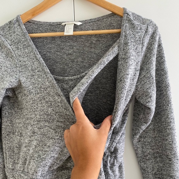 H&M mama dress, size S, maternity and nursing - Picture 2 of 8